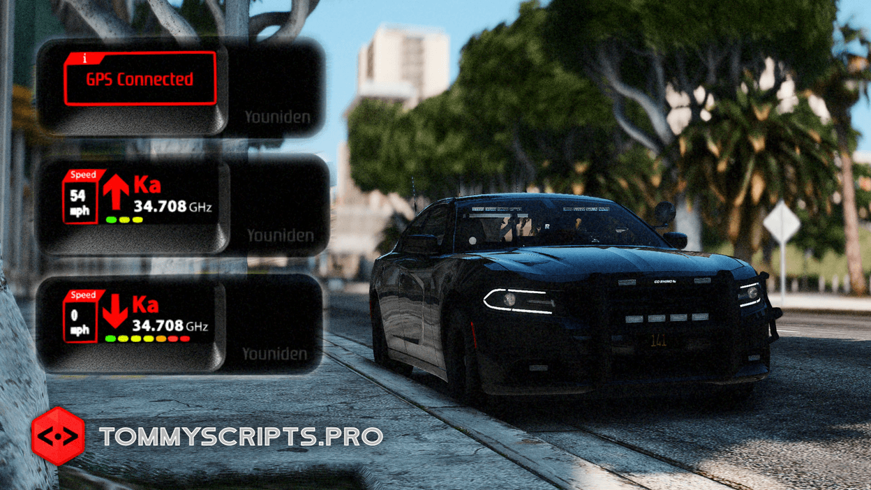 tDetector HUD overlay