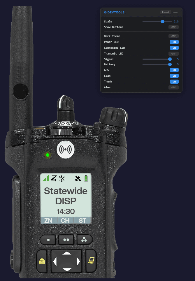 ATX-8000 Layout in Browser DevTools